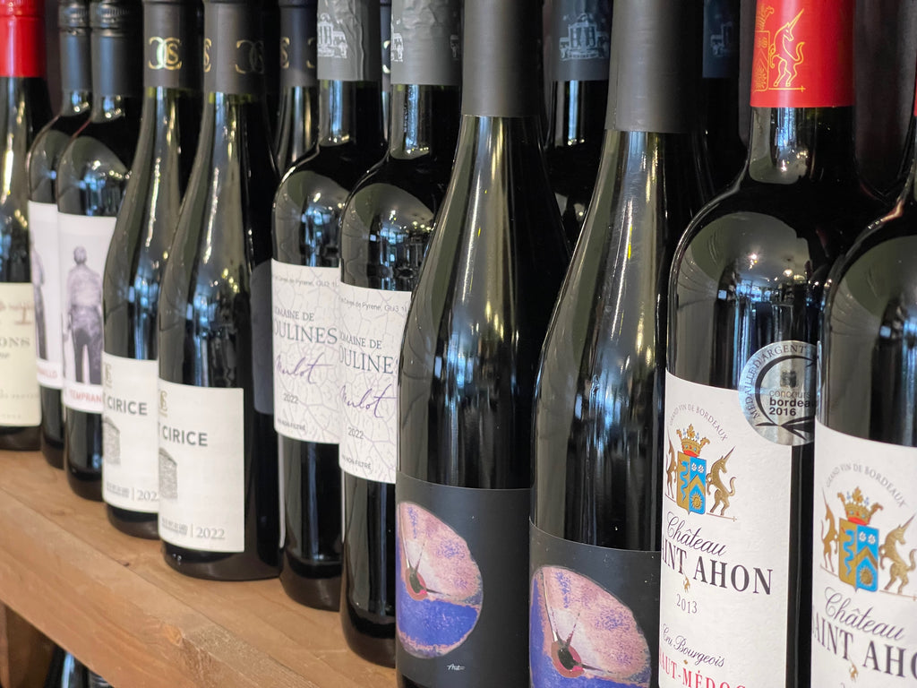 Wine from Les Caves de Pyrene