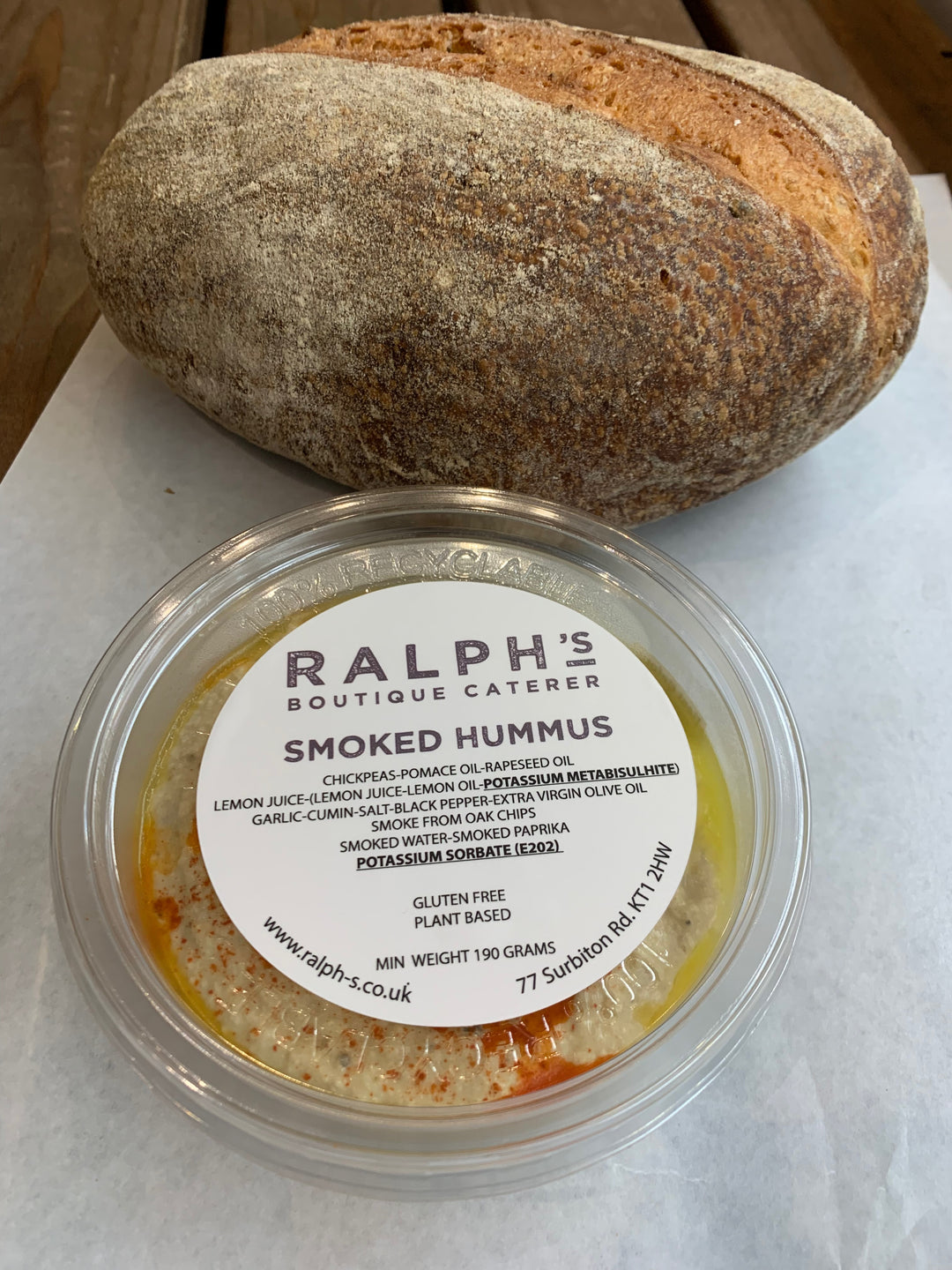 Ralph's Smoked Hummus – Green & Lovely